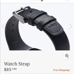 Bellroy apple watch strap